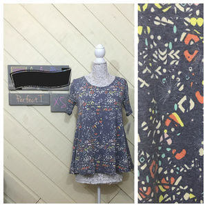 NWT LLR Gray Vintage Look Perfect Tee